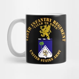 COA - 125th Infantry Regiment - Yield to None Mug